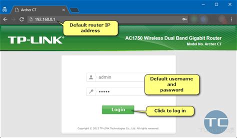 How to login to the TP.